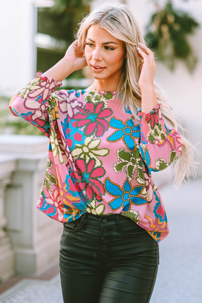 Time To Bloom Floral Blouse