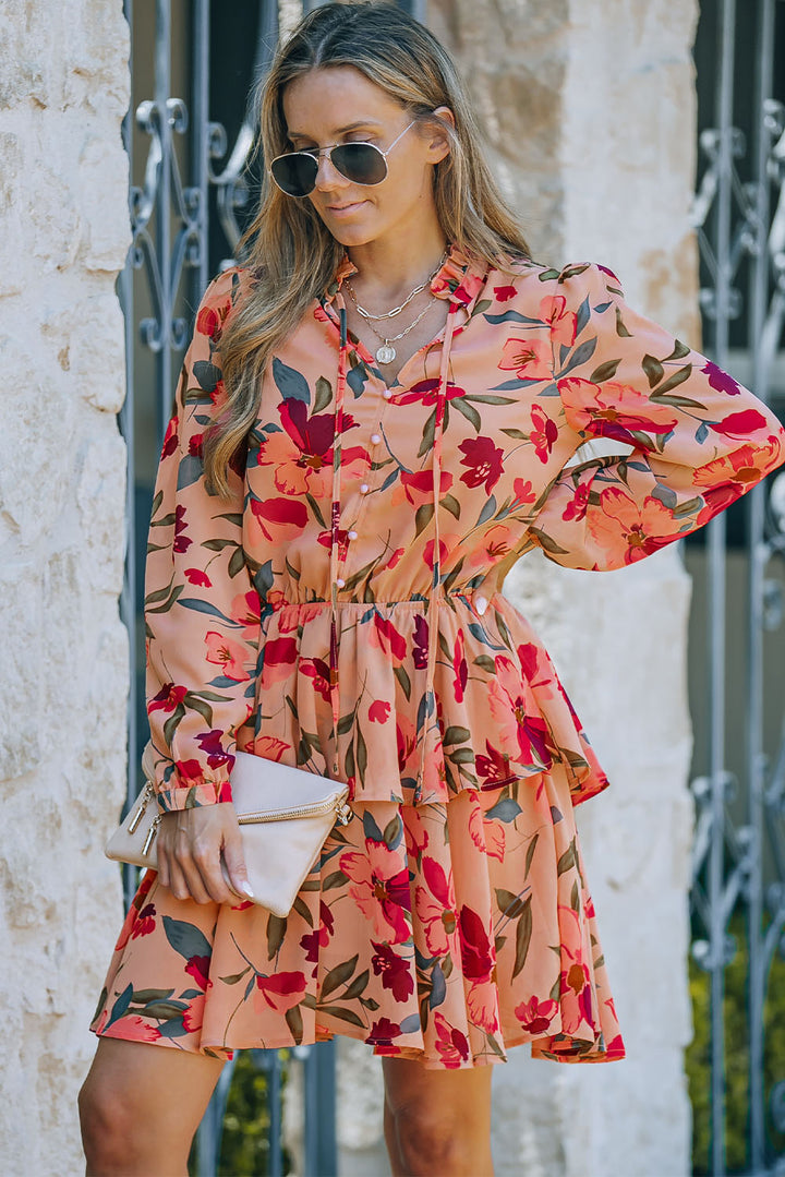 Sweet Scent Floral Mini Dress