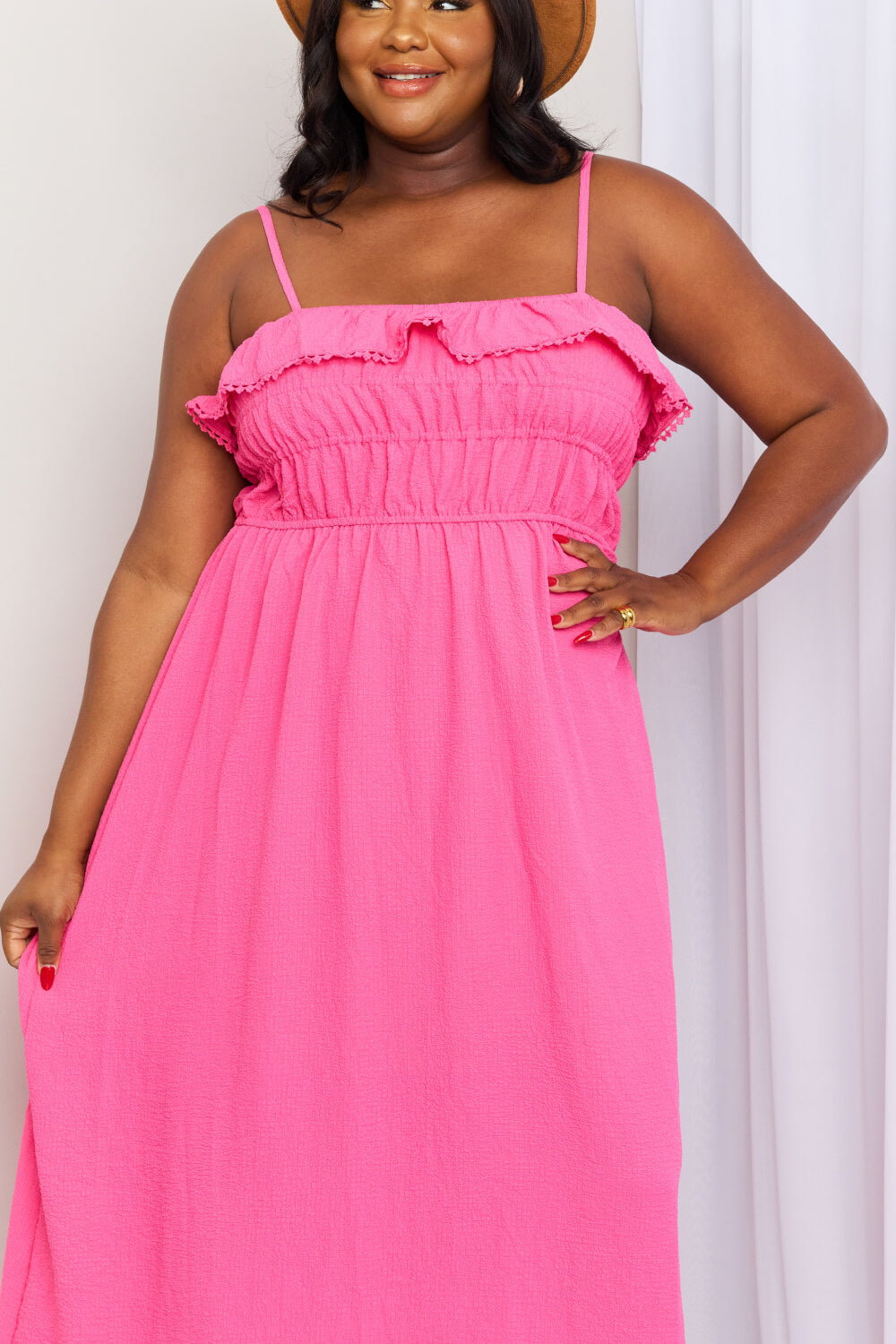 Love And Carnation Maxi Dress
