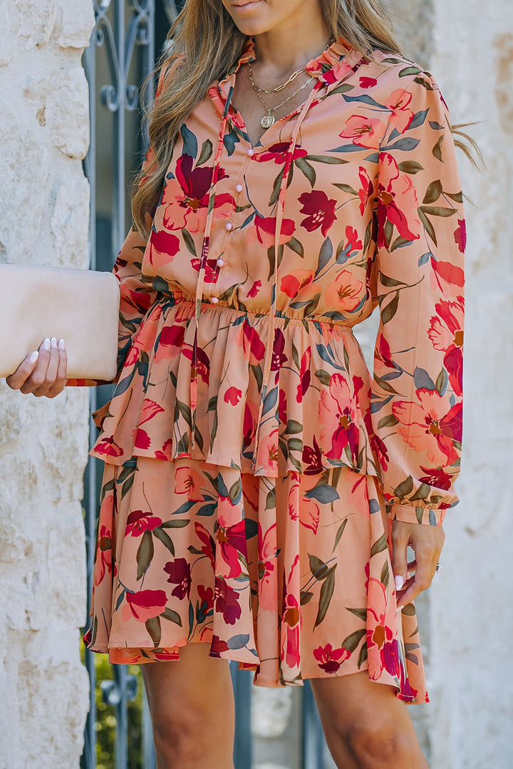 Sweet Scent Floral Mini Dress