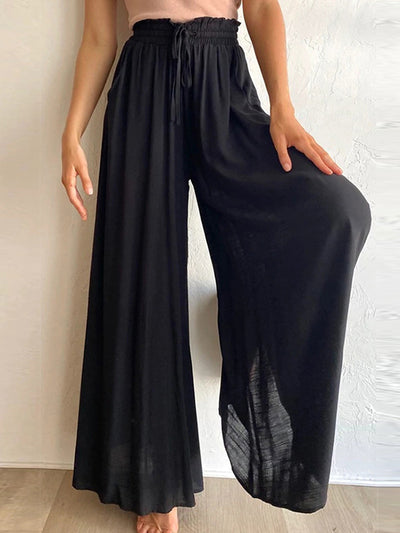 Go With The Flowy Wide Leg Pants