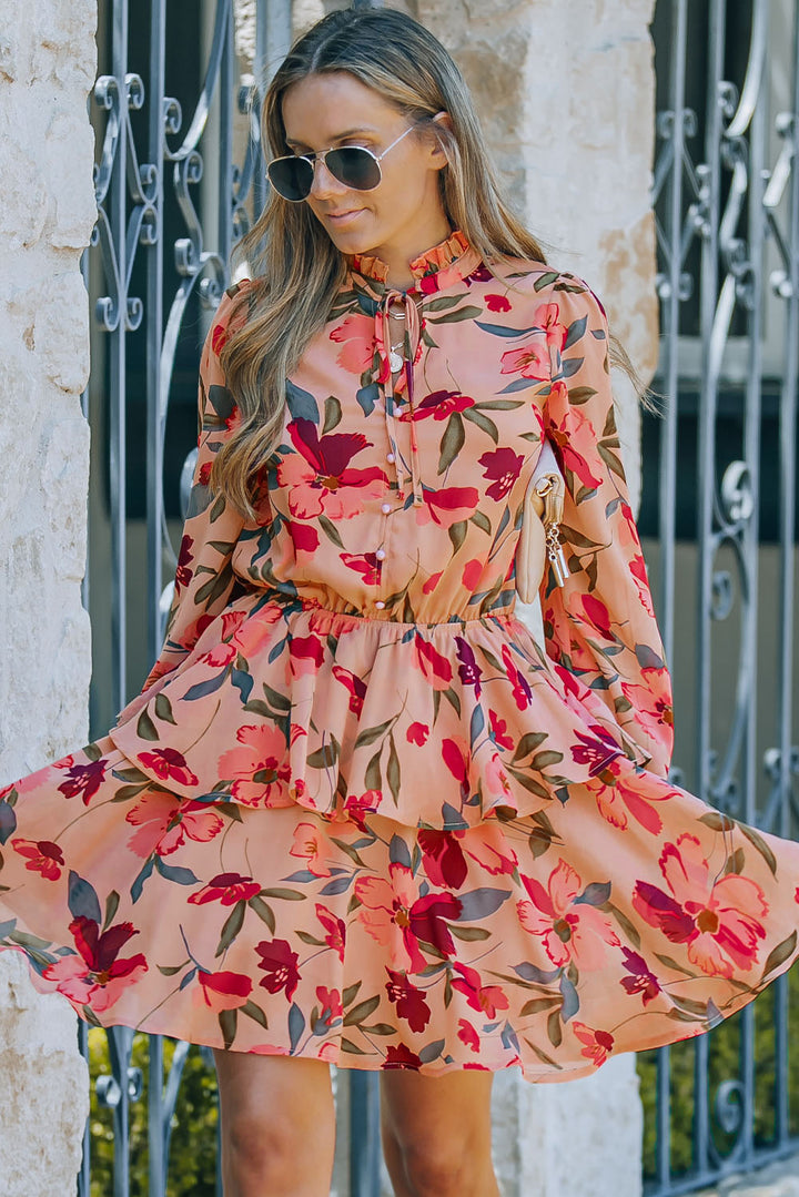 Sweet Scent Floral Mini Dress