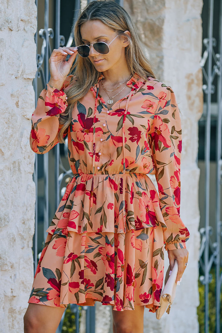 Sweet Scent Floral Mini Dress