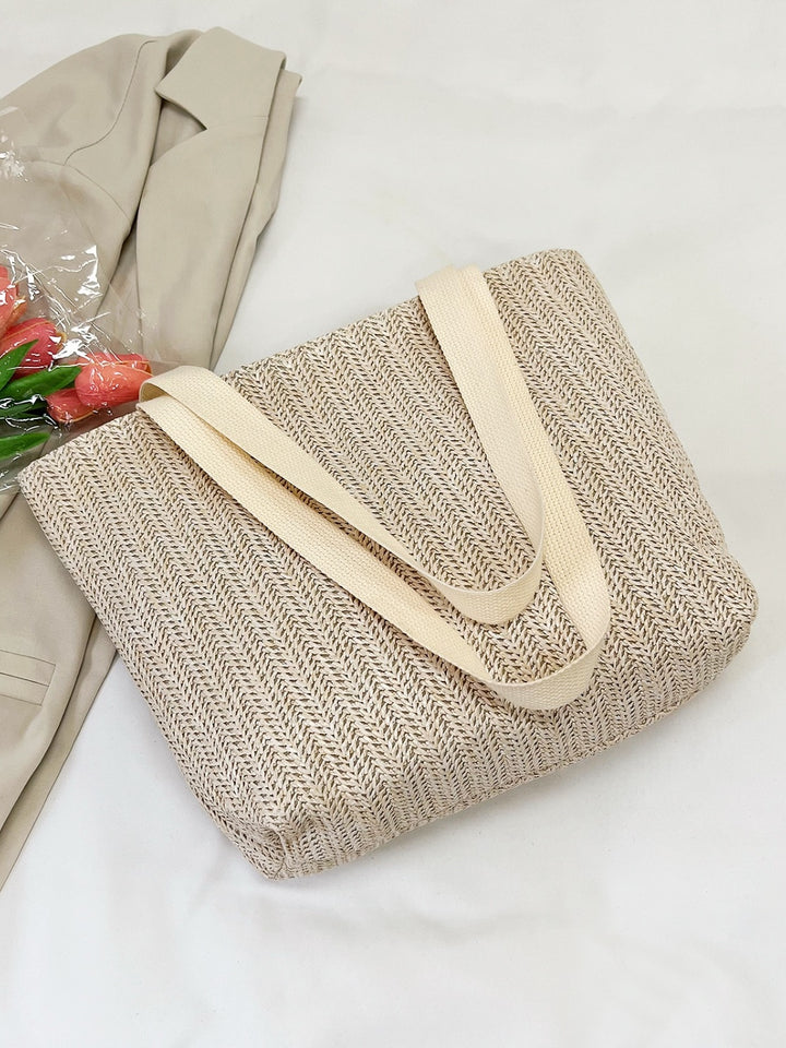 Sydney Straw Woven Tote Bag