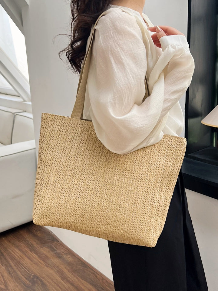 Sydney Straw Woven Tote Bag