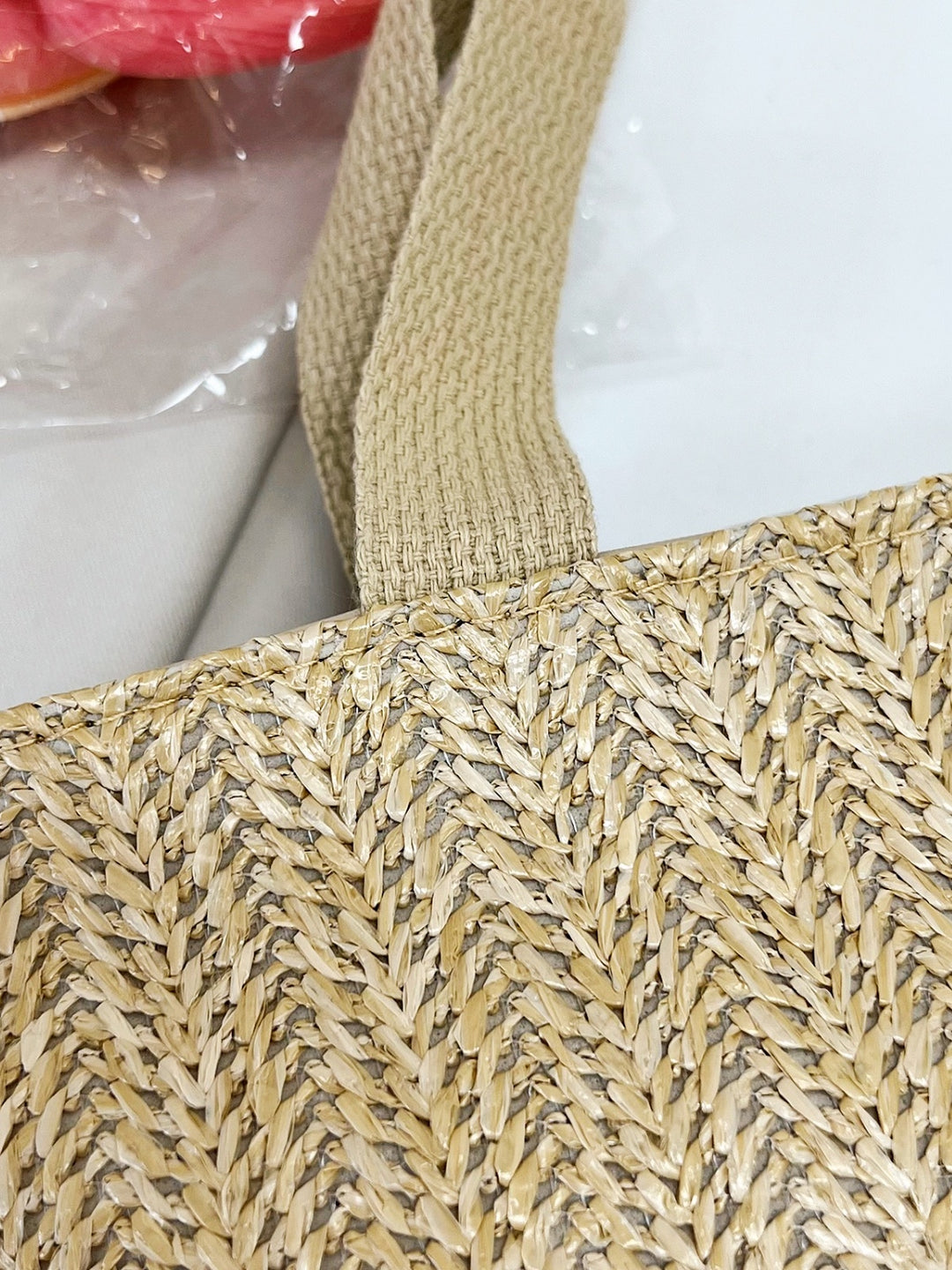 Sydney Straw Woven Tote Bag