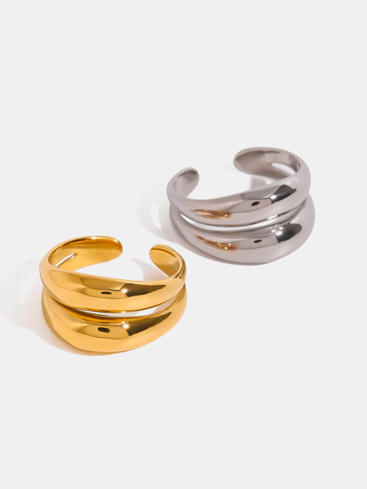 Isla Double-Layered Ring