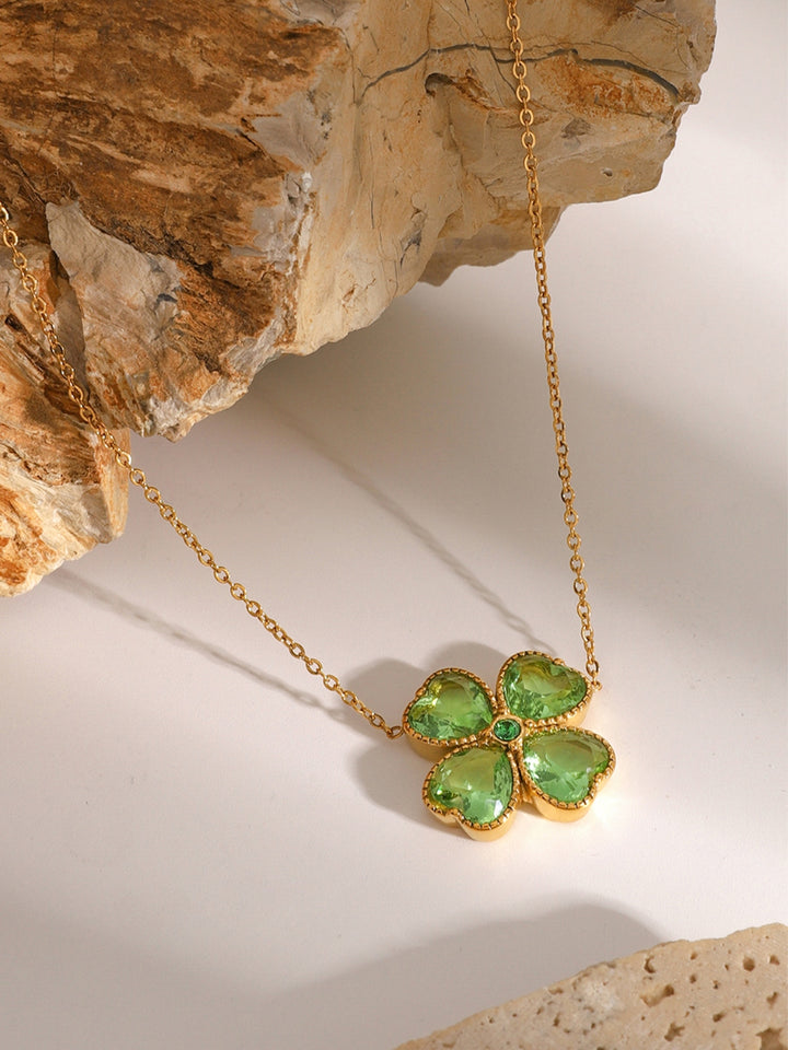 Lucky Clover Pendant Necklace