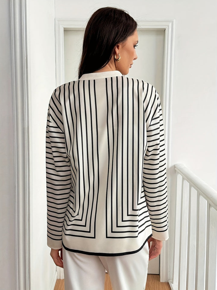 Elsie Striped Long Sleeve Top