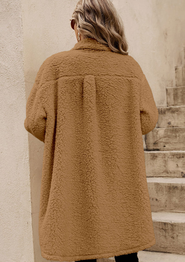 Aspen Longline Teddy Coat