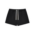 Essential Fleece Drawstring Sweatshorts - Black