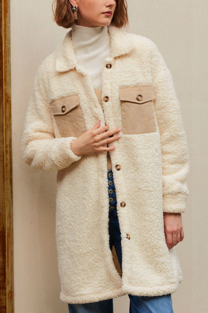 Aspen Longline Teddy Coat