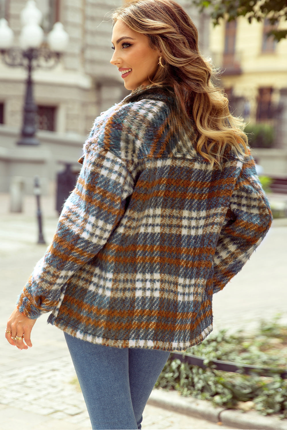 Chloe Plaid Jacket