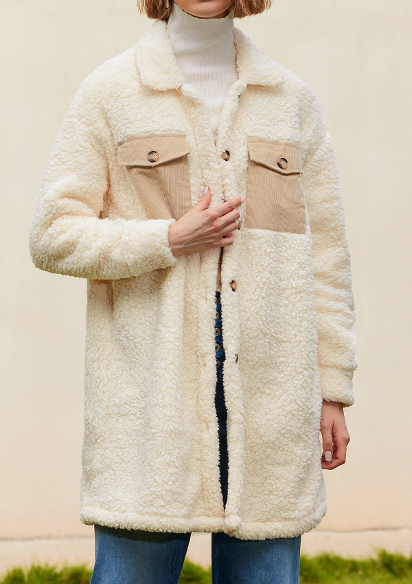 Aspen Longline Teddy Coat