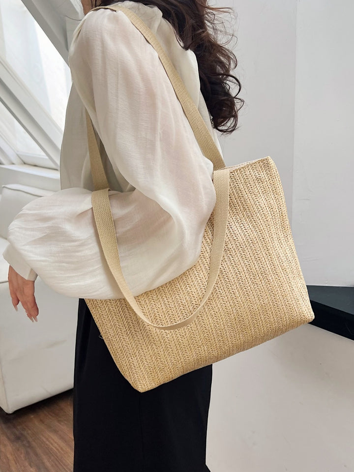 Sydney Straw Woven Tote Bag