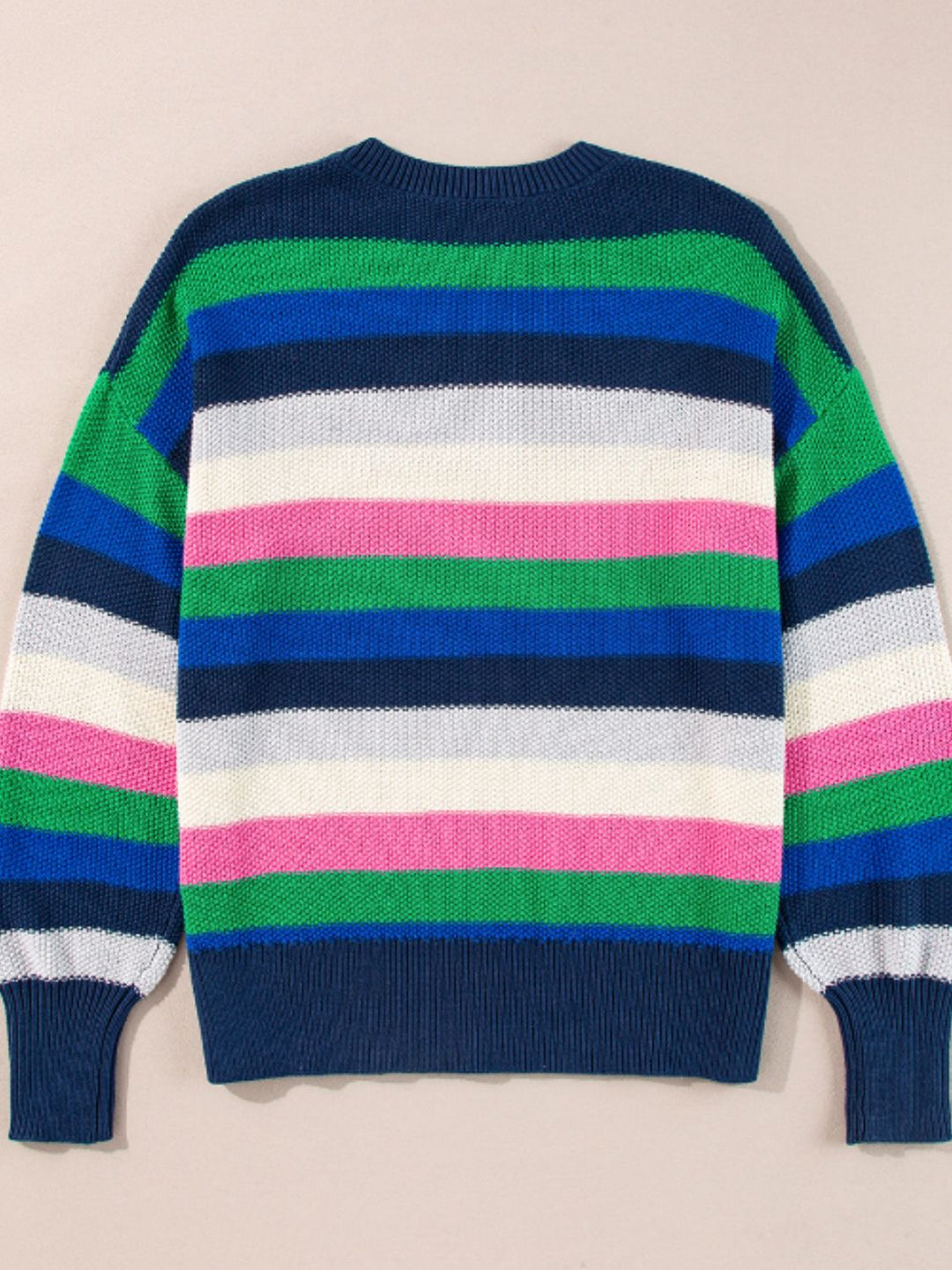 Arabella Contrast Striped Sweater