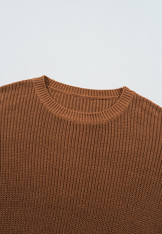 Kinsley Pearl Detail Round Neck Sweater