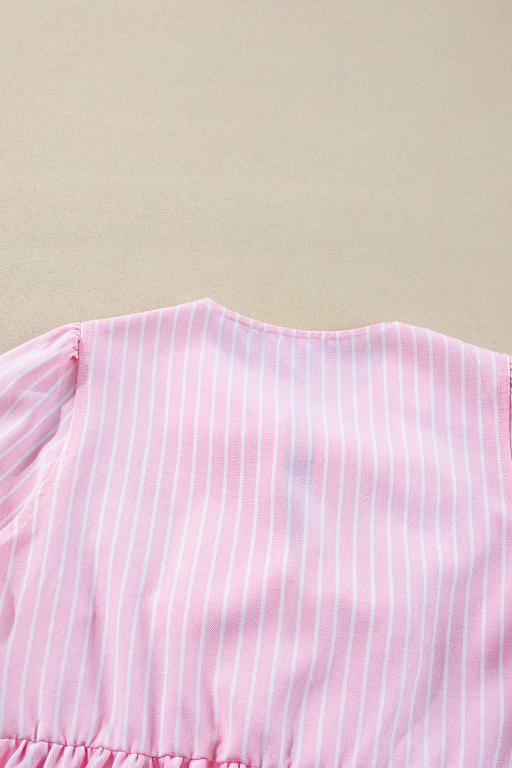 Valerie Bow Striped Blouse