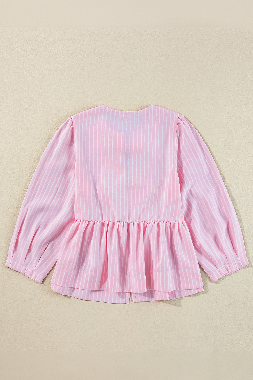 Valerie Bow Striped Blouse