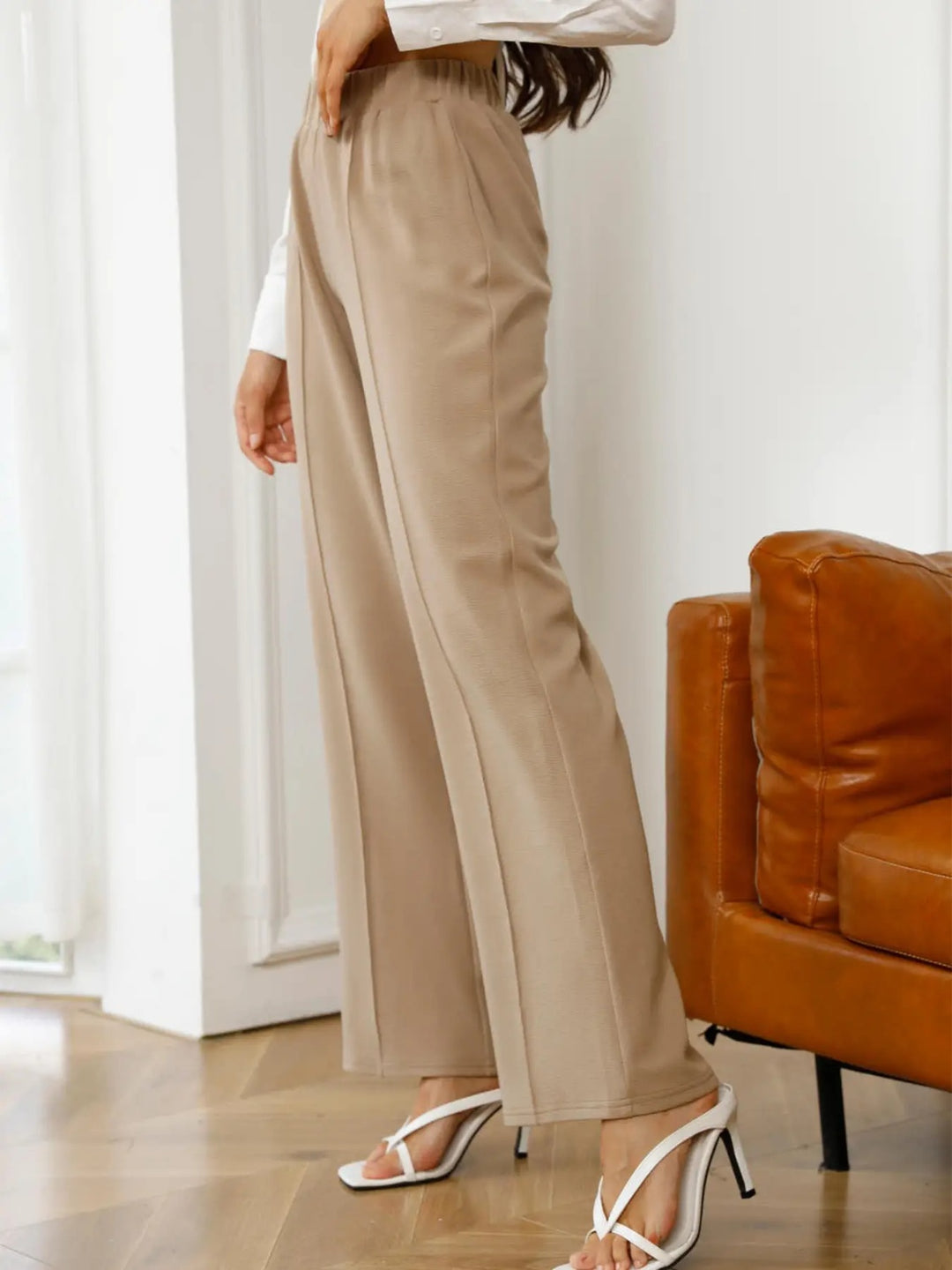 Genesis High Waist Straight Pants