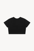 Baby Tee Seamless T-Shirt - Black