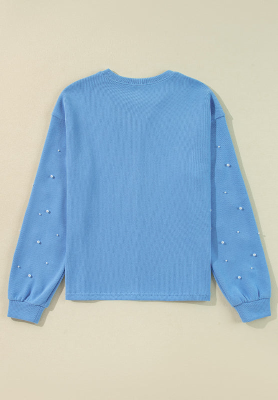 Blair Pearl Trim Sweatshirt