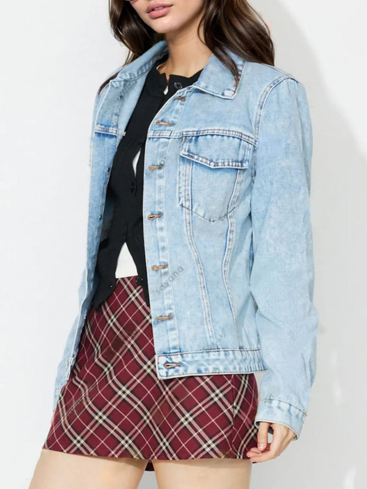 Alana Long Sleeve Denim Jacket