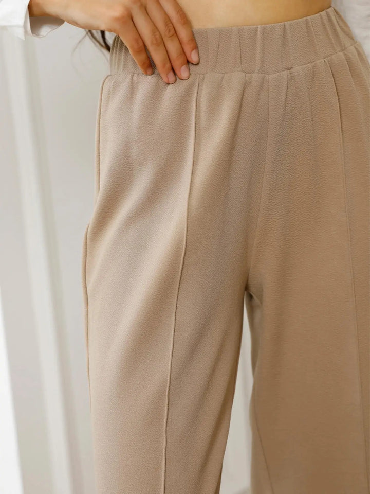 Genesis High Waist Straight Pants