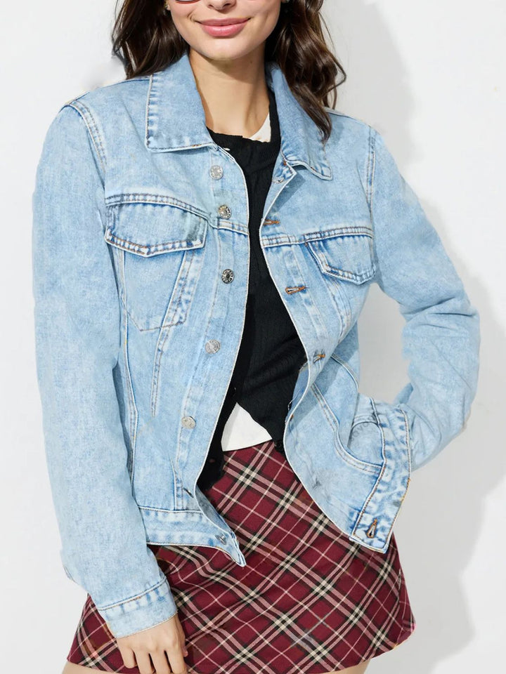 Alana Long Sleeve Denim Jacket