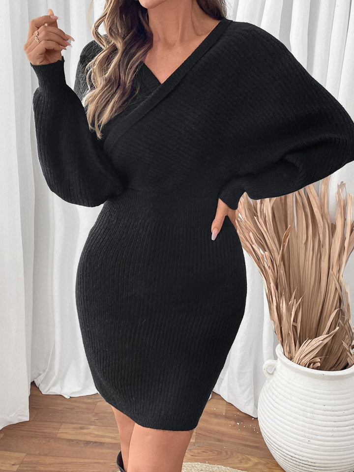 Rebecca Long Sleeve Sweater Dress