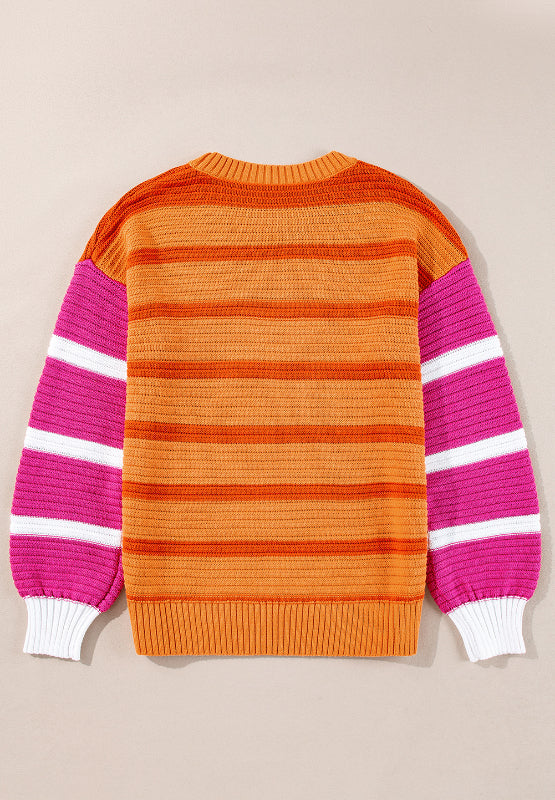 Molly Striped Long Sleeve Sweater