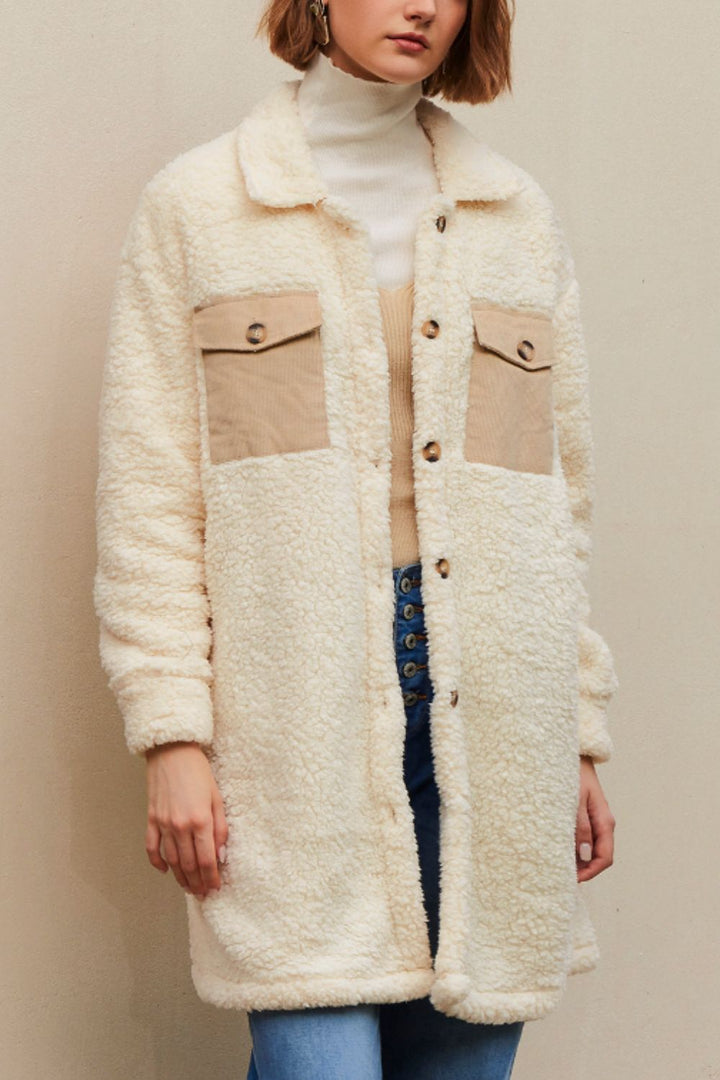 Aspen Longline Teddy Coat