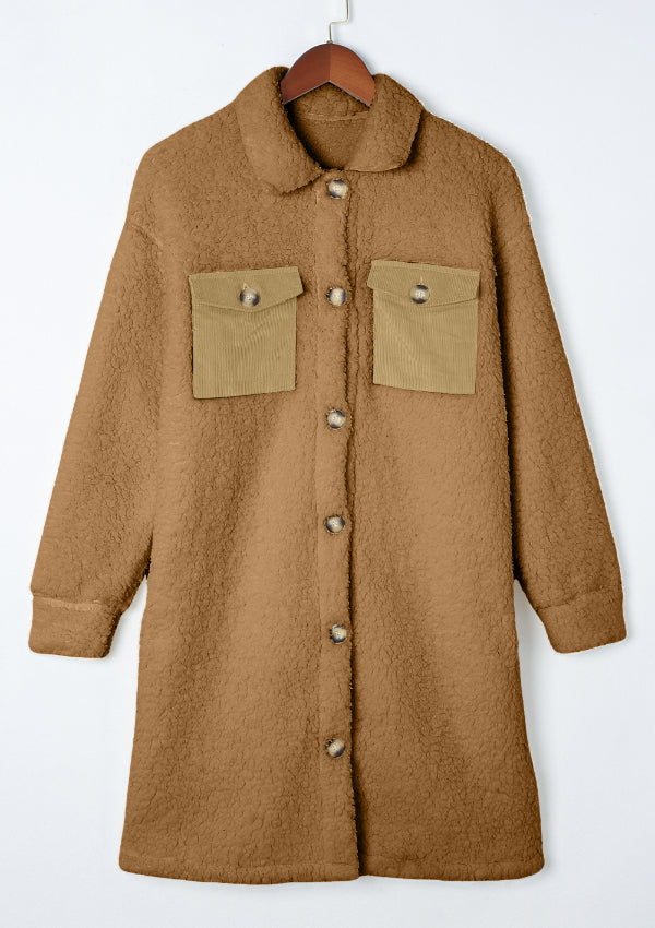 Aspen Longline Teddy Coat