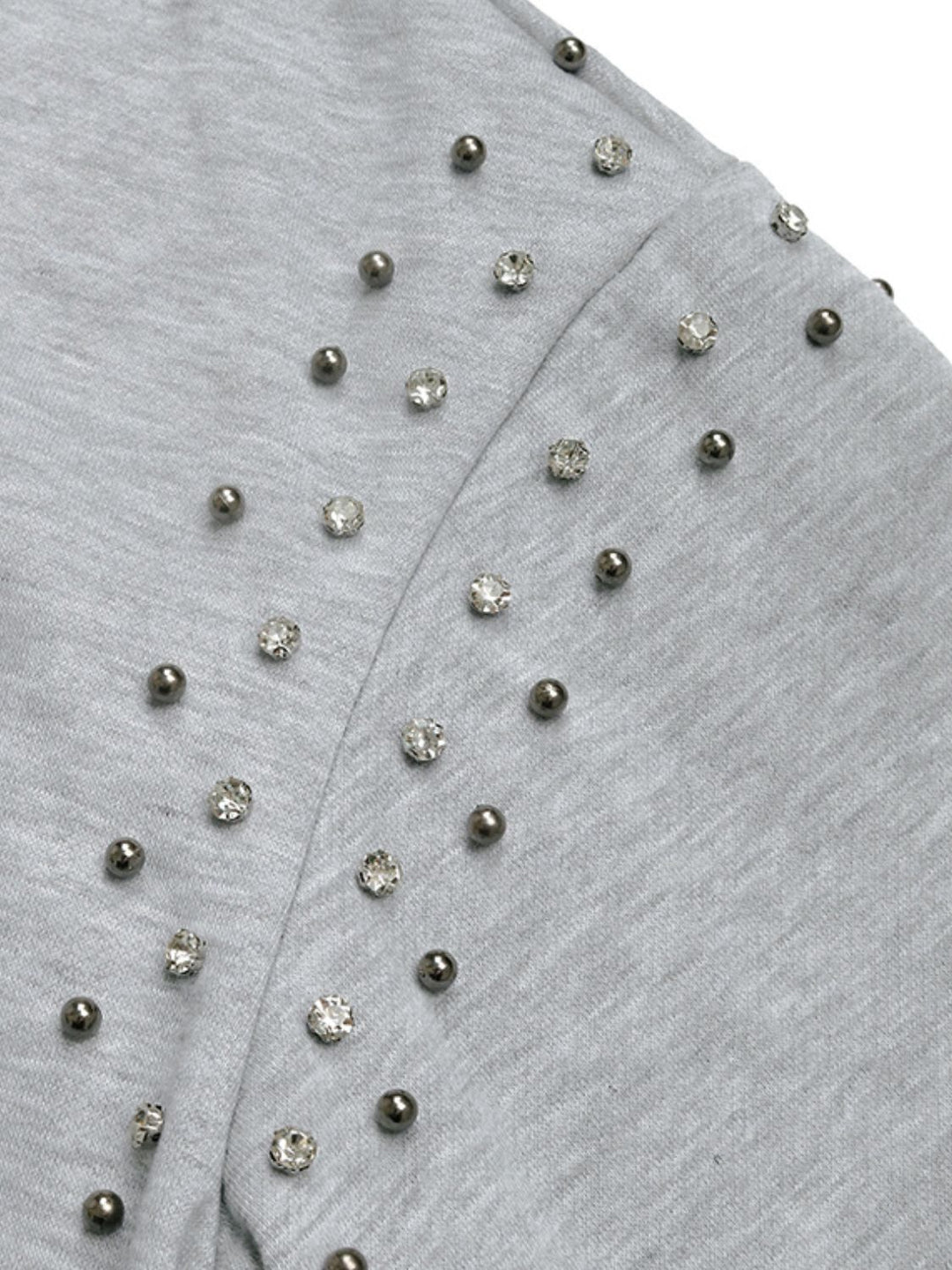 Bailey Rhinestone Zip Up Long Sleeve Hoodie