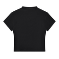 Essential Slim Fit Mock Neck T-Shirt - Black