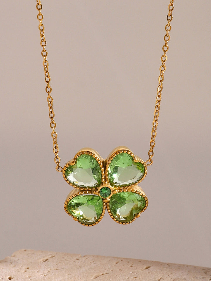 Lucky Clover Pendant Necklace