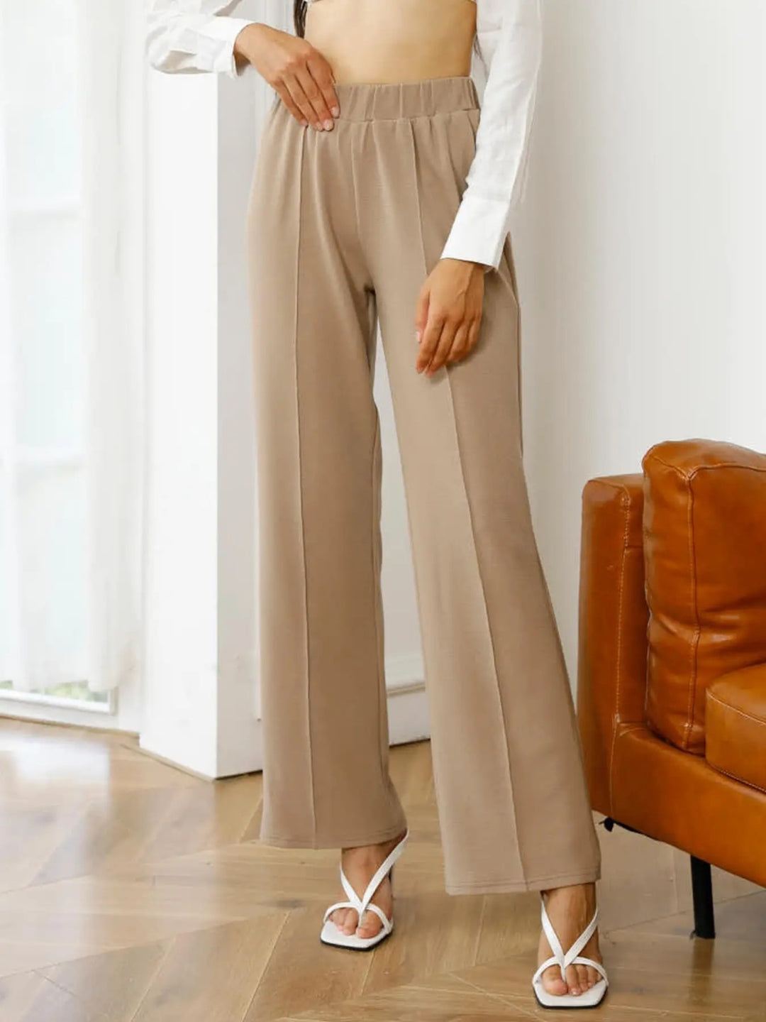 Genesis High Waist Straight Pants