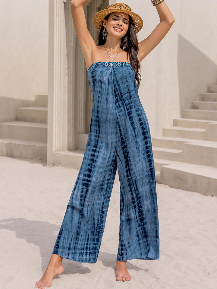 Tessa Tied Wide Leg Jumpsuit