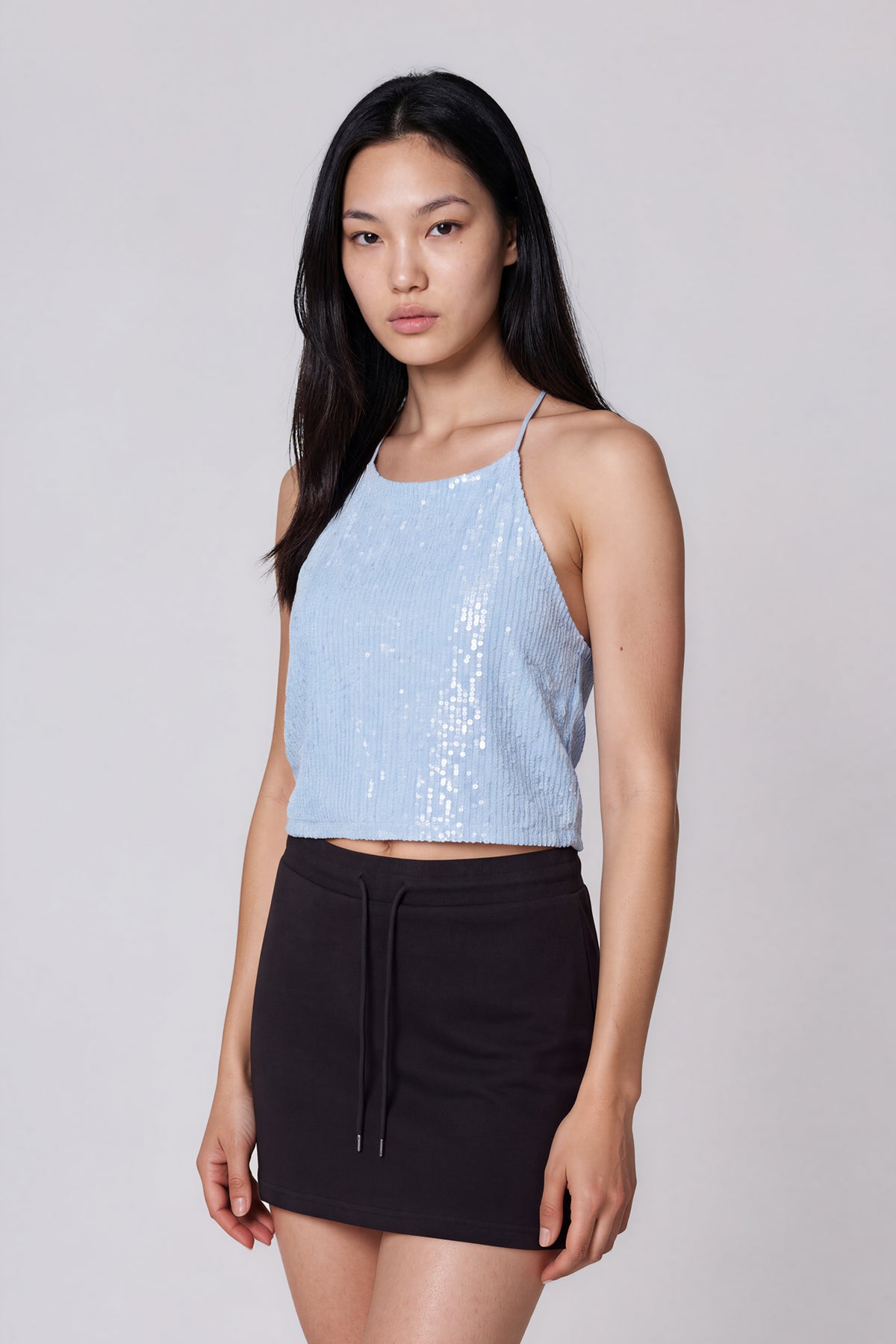 Essential Drawstring Skirt - Black