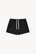 Essential Fleece Drawstring Sweatshorts - Black