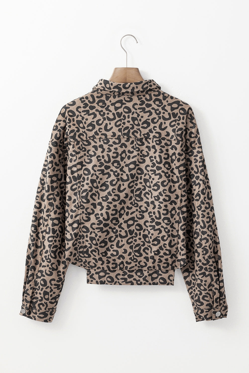 Jungle Queen Asymmetrical Leopard Jacket