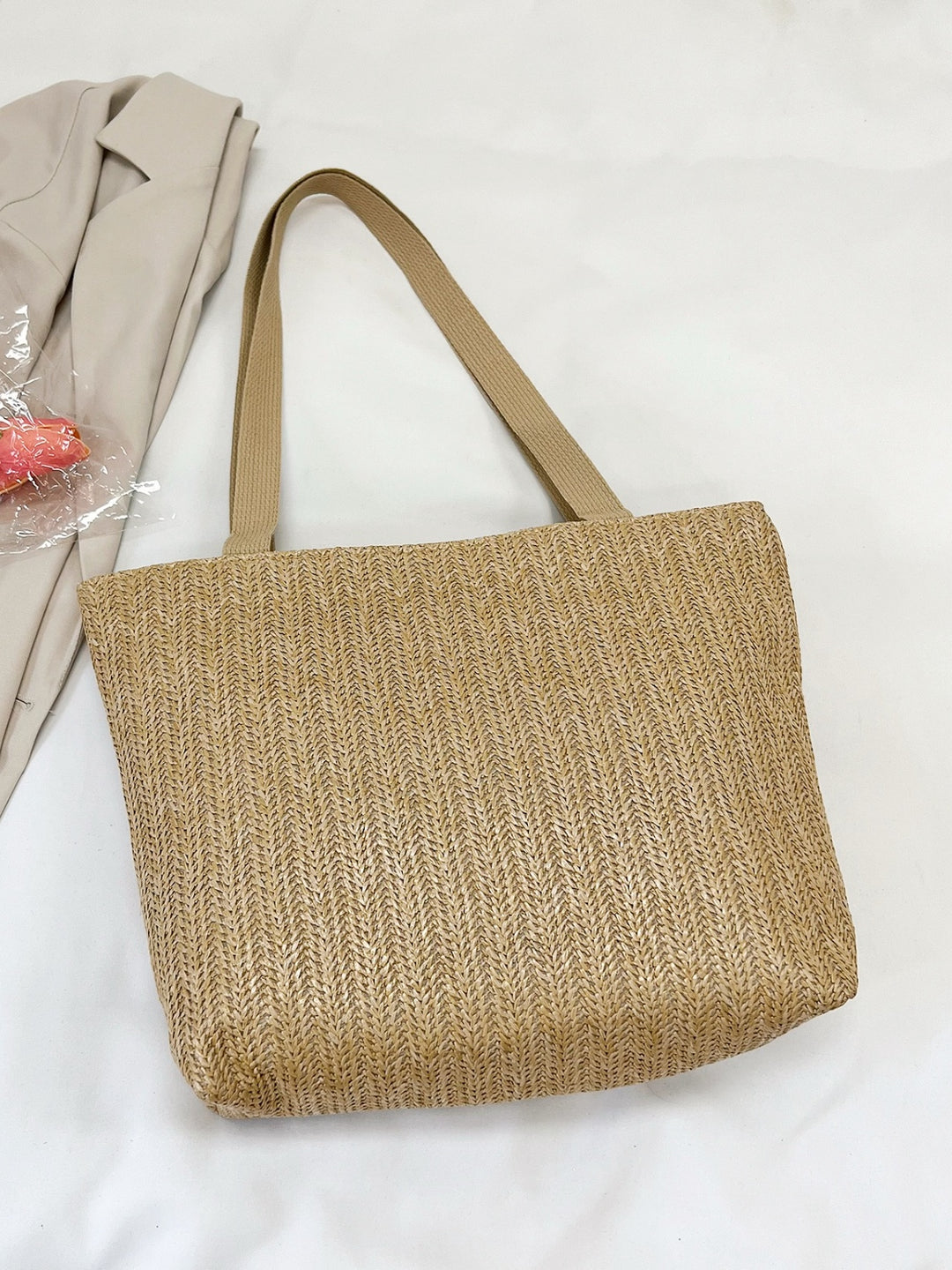 Sydney Straw Woven Tote Bag