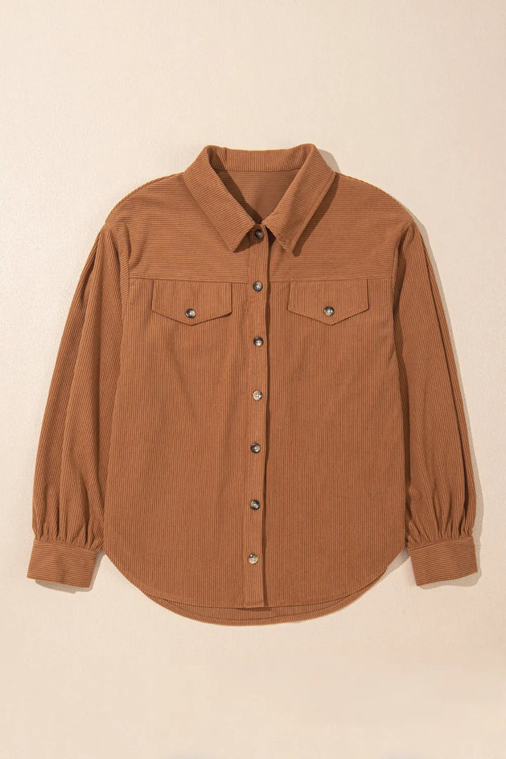 Stella Pocket Flap Button Up Jacket