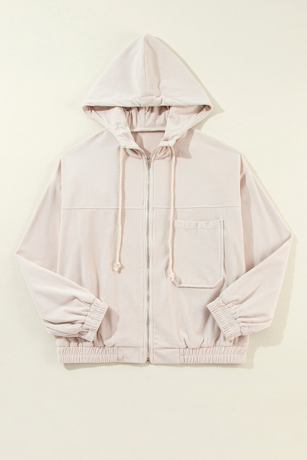 Aria Zip Up Hooded Jacket