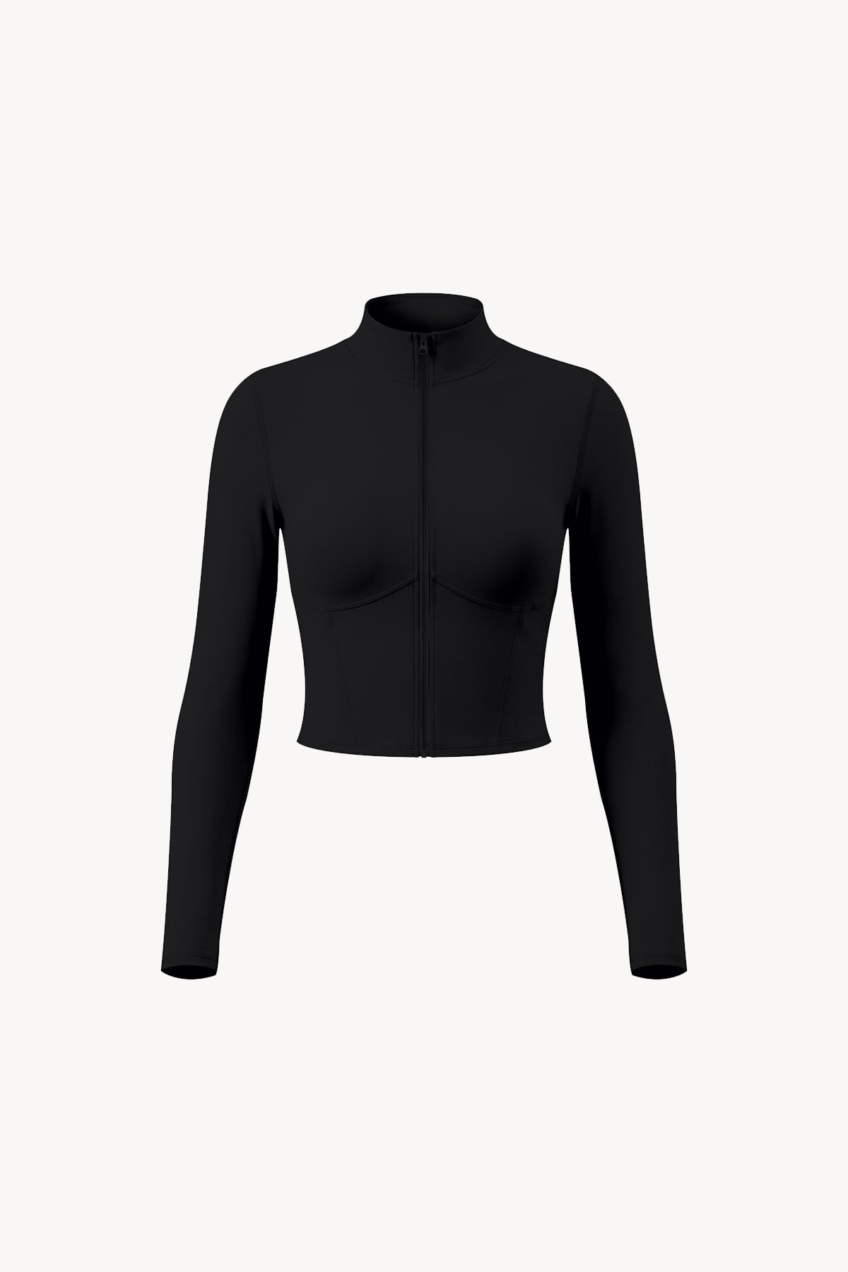 Full-Zip Sports Jacket - Black