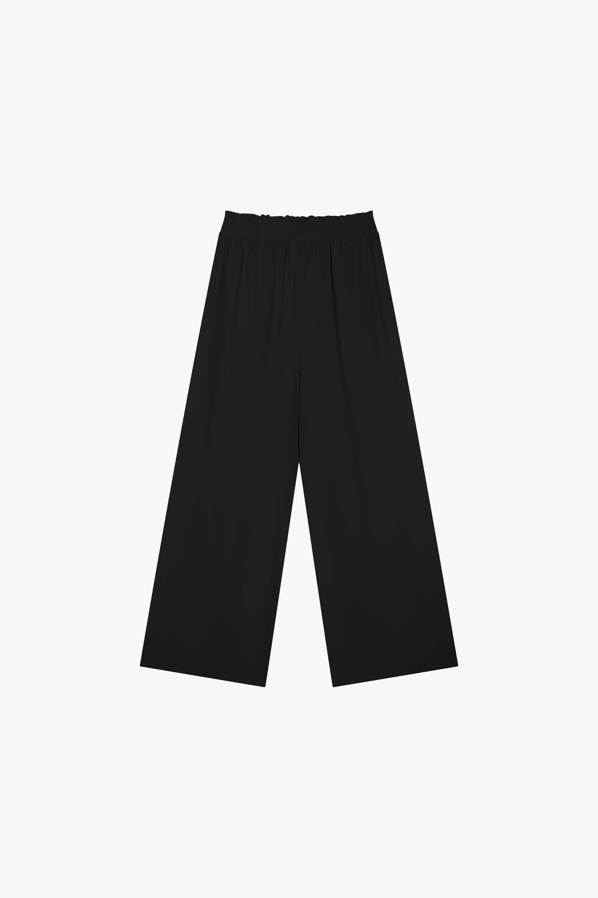 High Rise Wide Leg Pants - Black
