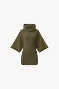 Turtleneck Batwing T-Shirt - Army Green