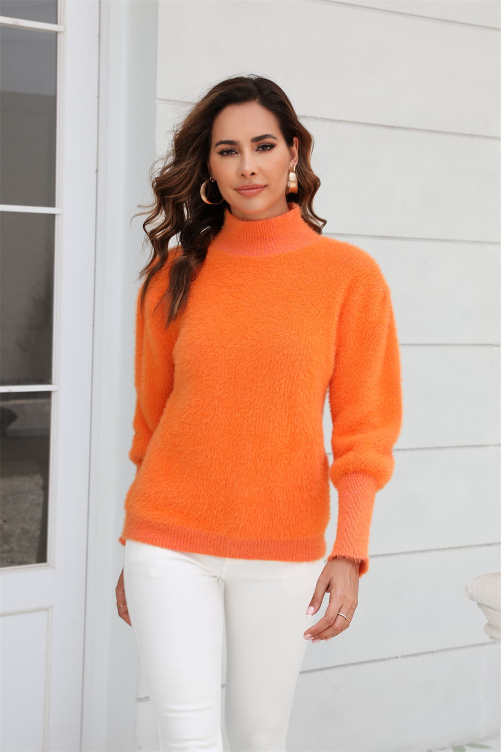 Warm And Fuzzy Turtle Neck Sweater