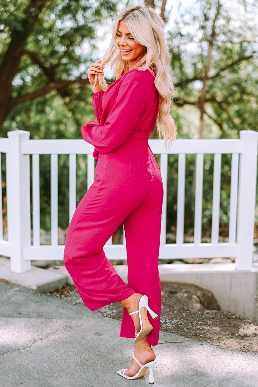 Get Your Style On Belted Jumpsuit