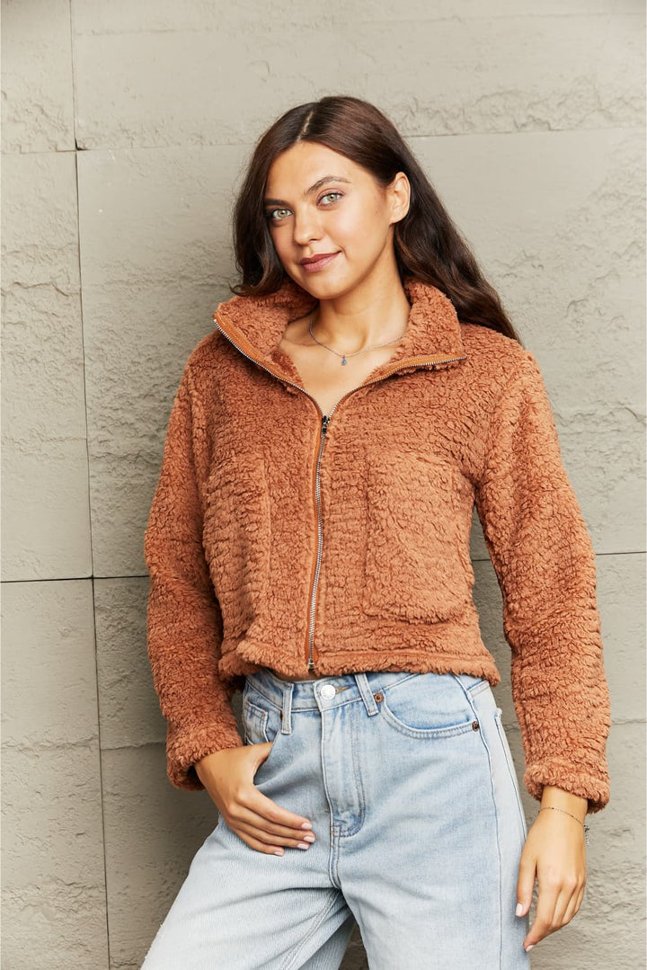 Cozy Up Teddy Jacket